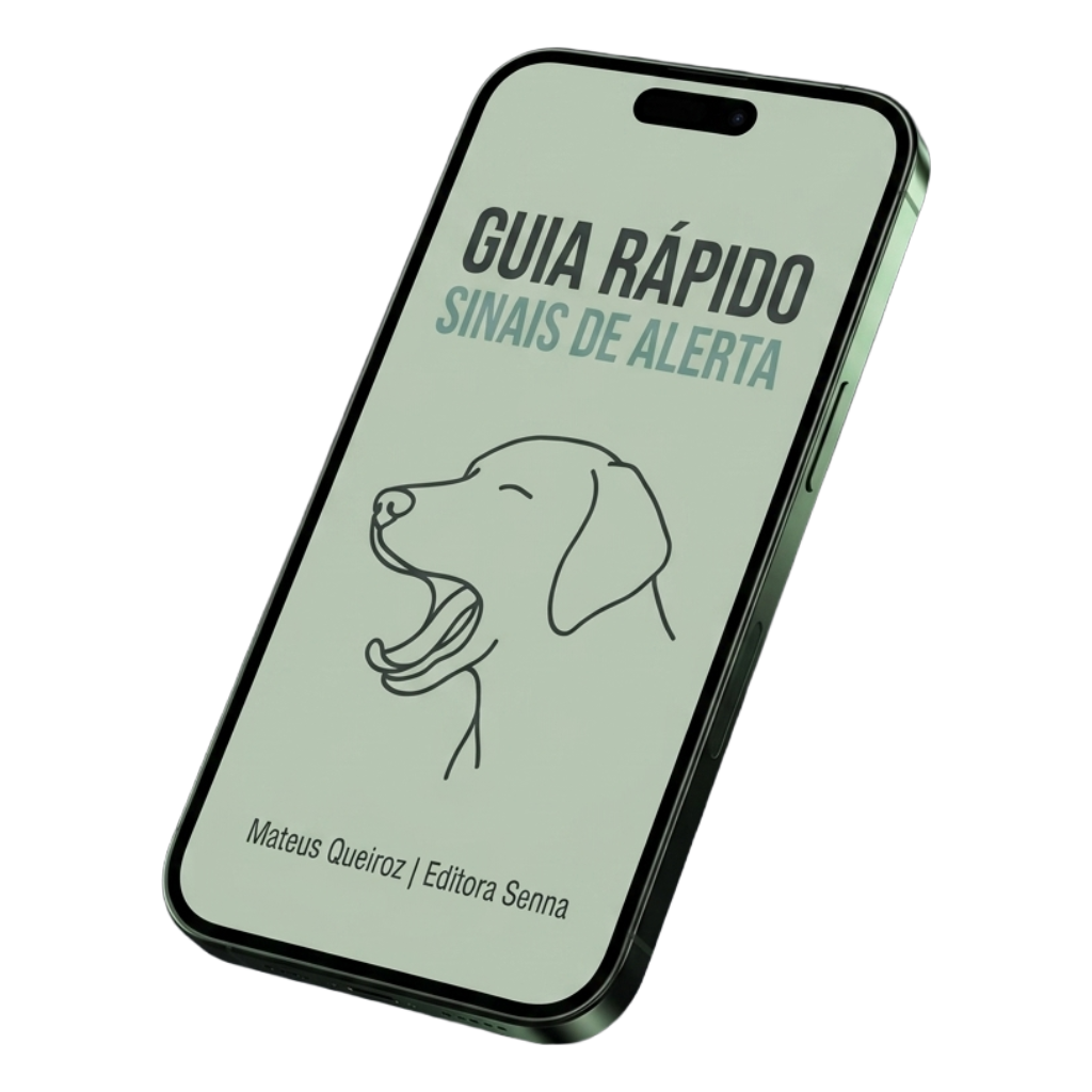 Mockup — Guia Rápido de Sinais de Alerta