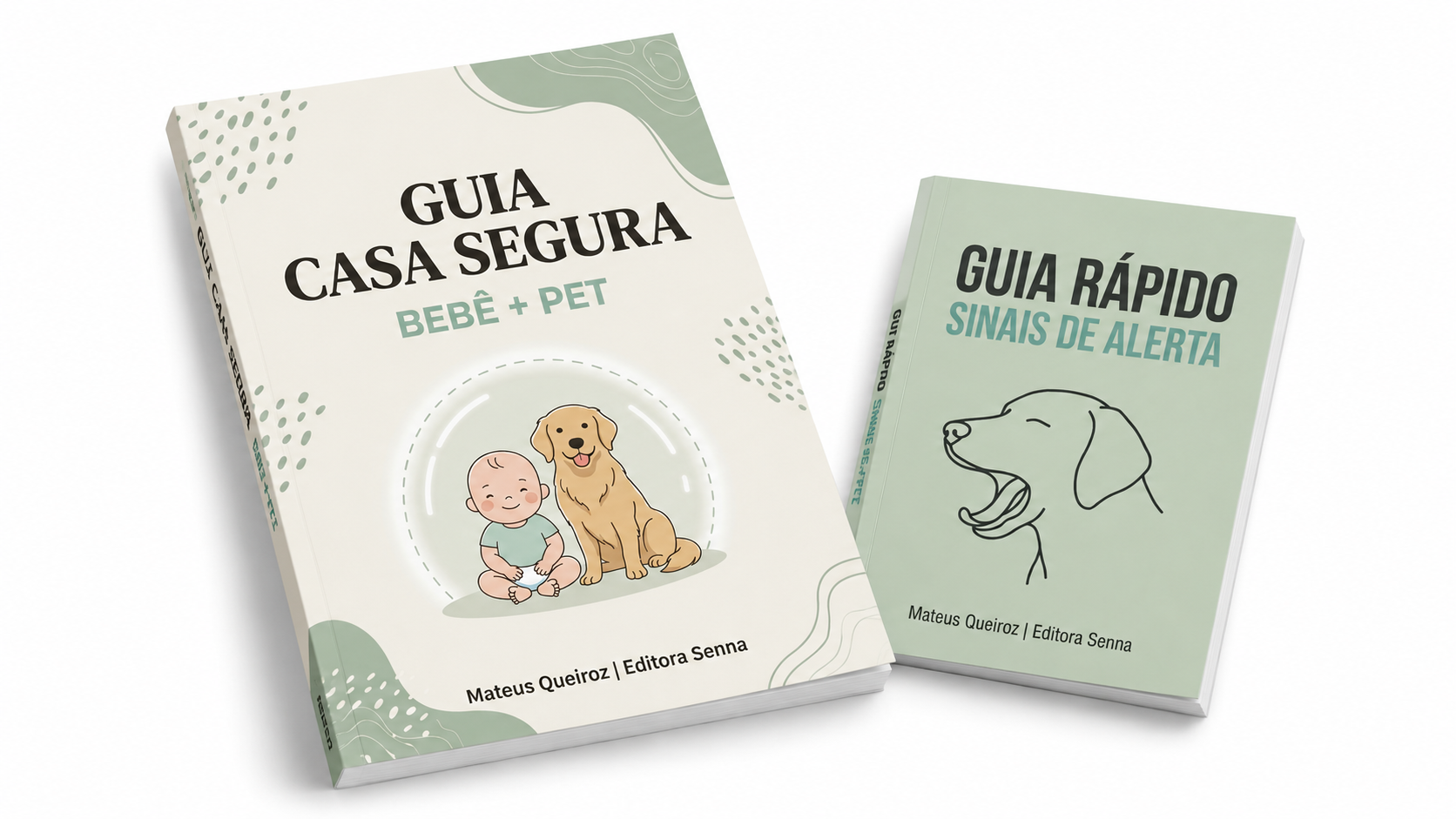 Mega Mockup — Kit Completo: Guia Casa Segura + Guia Rápido